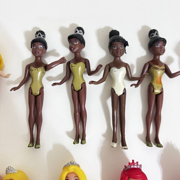 Disney Princess Little Kingdom MagiClip Dolls Lot of 23 Ariel Cinderella Aurora - Picture 3 of 15